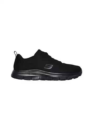 Skechers Mens Black Flex Advantage - Bendon SR Trainers | Kaleidoscope