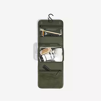 Stackers Men’s Olive Green Travel Wash Bag | Kaleidoscope