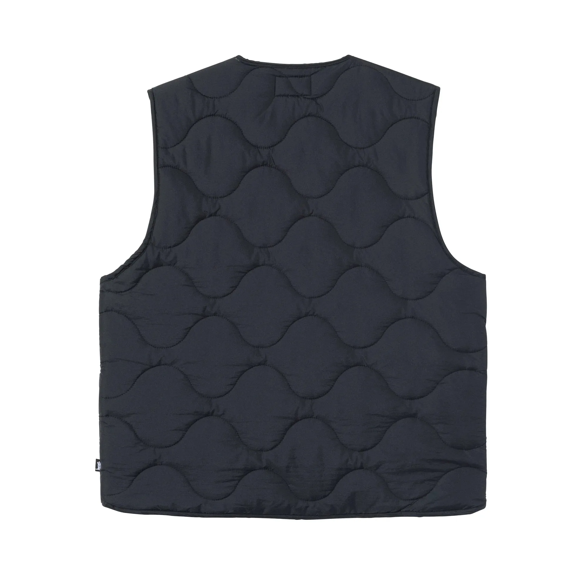 Stussy Quilted Liner Vest Black