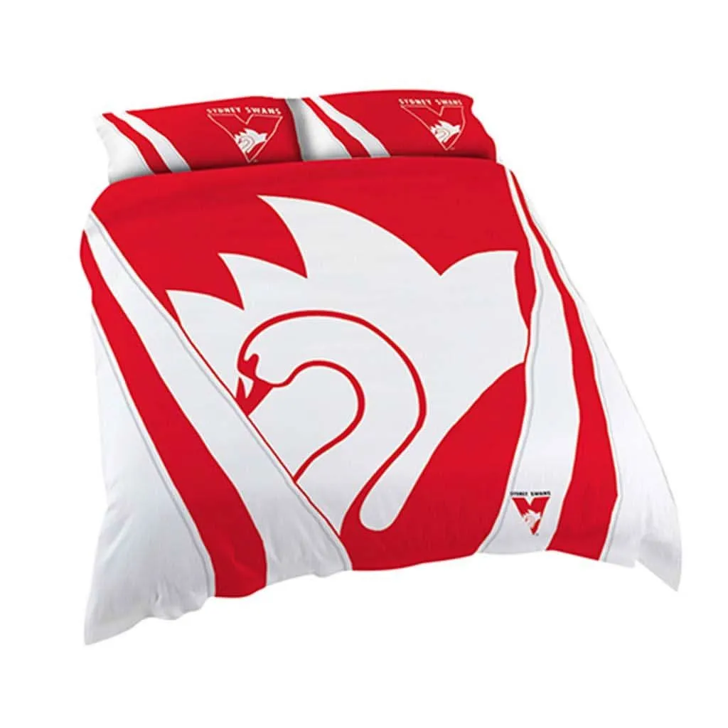 Sydney Swans King Quilt Cover Set