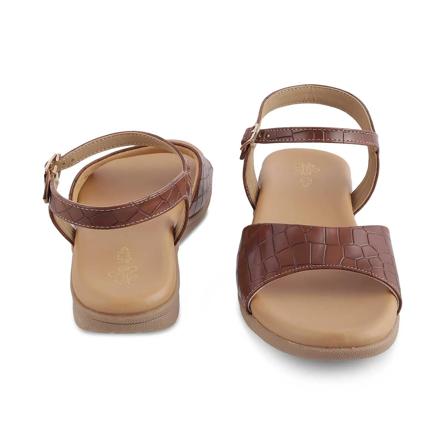 The Tiles Brown Women's Casual Flats Tresmode