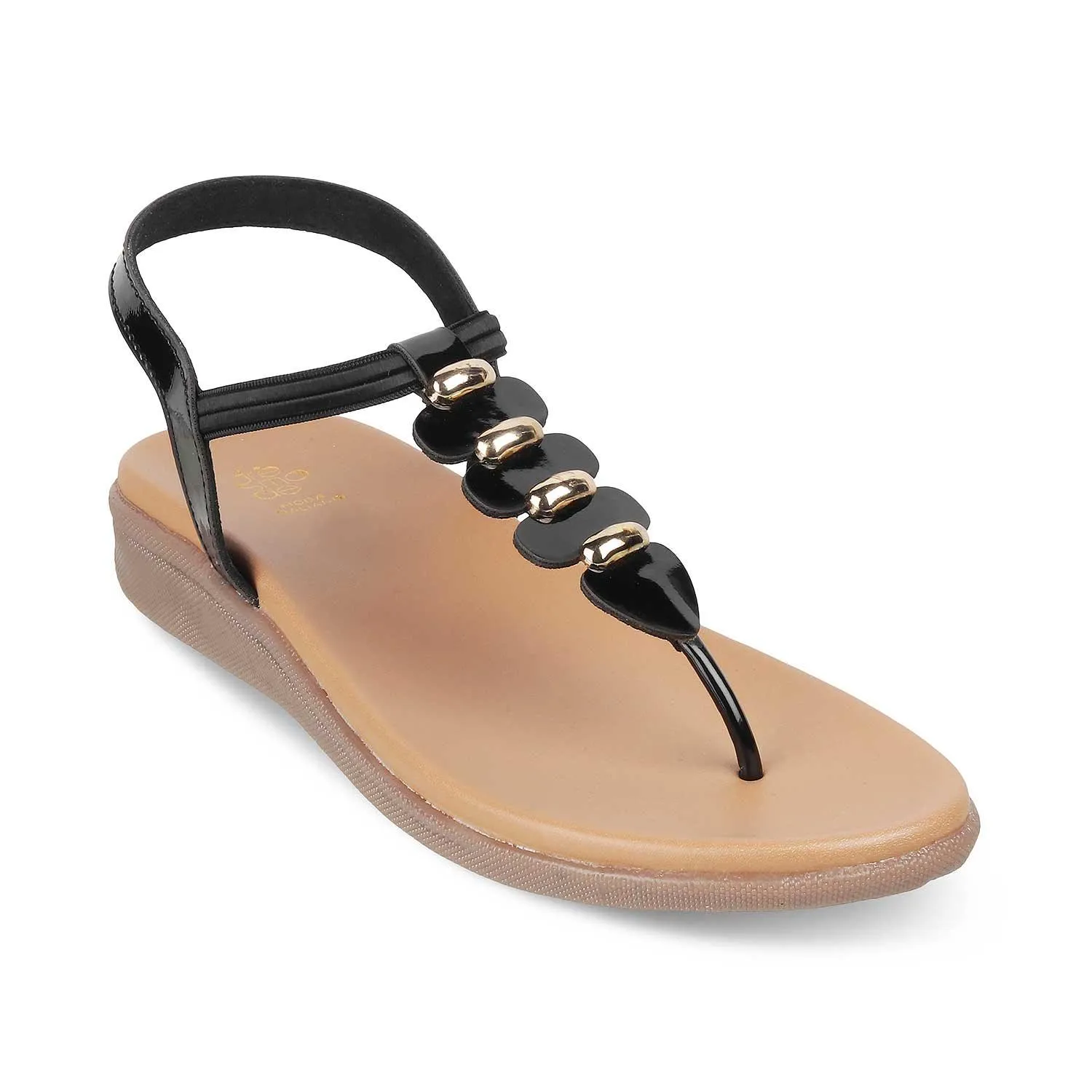 The Velencia Black Women's Casual Flats Tresmode