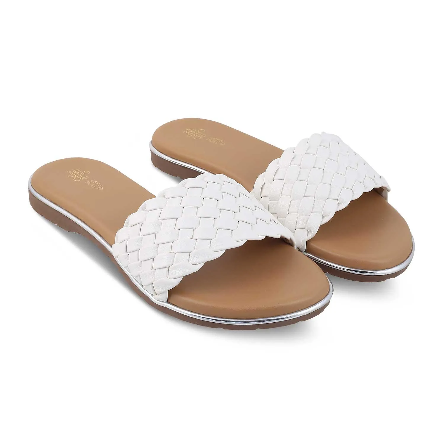 The We White Women's Casual Flats Tresmode