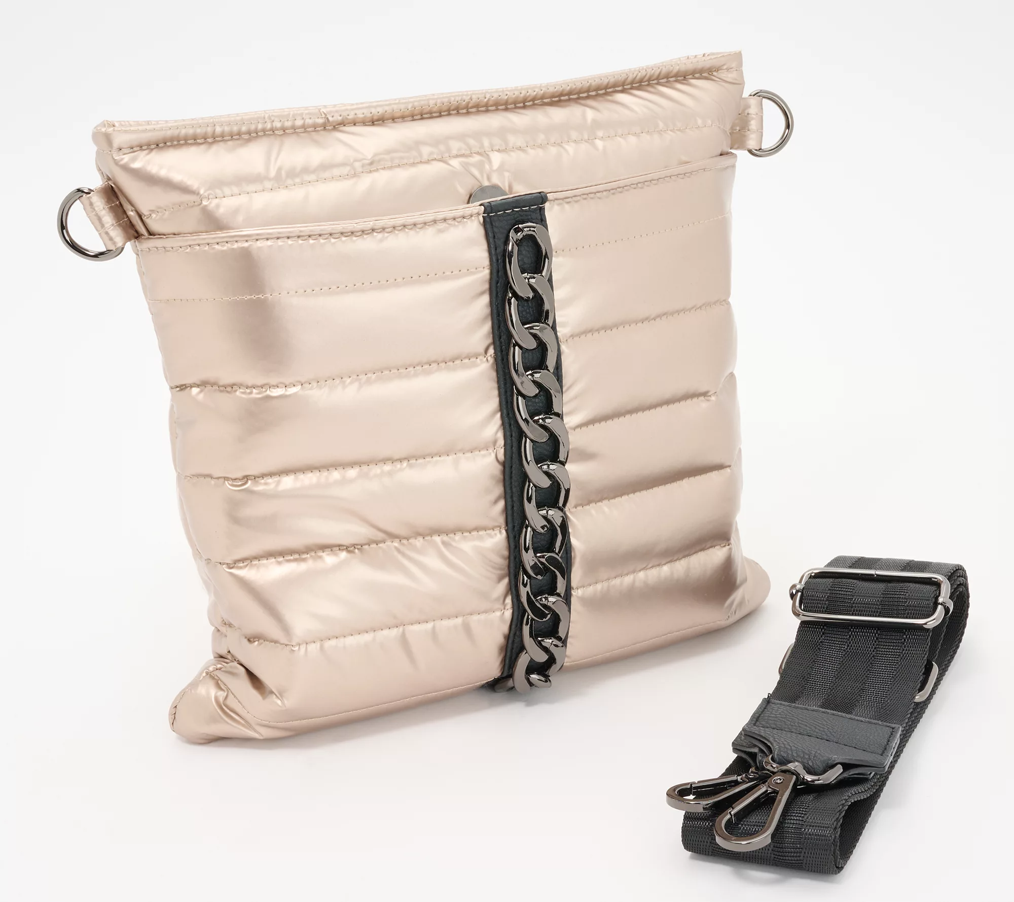 Think Royln Milano Crossbody with Chain Detail