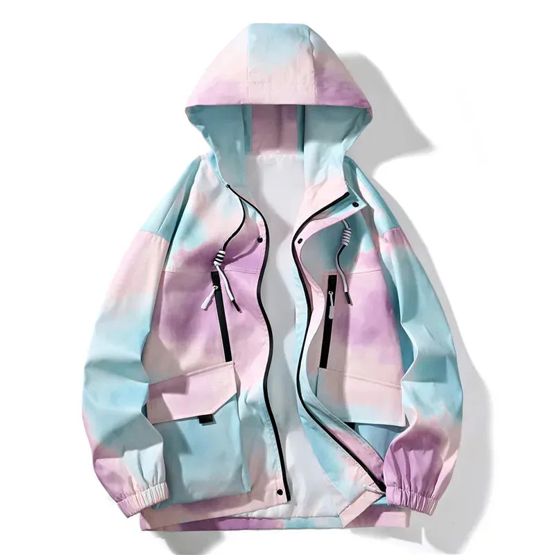 Tie Die VS23 Windbreaker Zipper Jacket