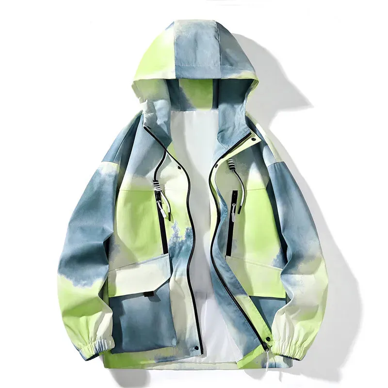 Tie Die VS23 Windbreaker Zipper Jacket