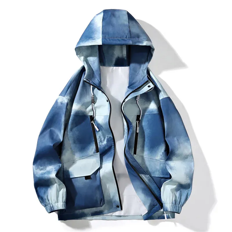 Tie Die VS23 Windbreaker Zipper Jacket