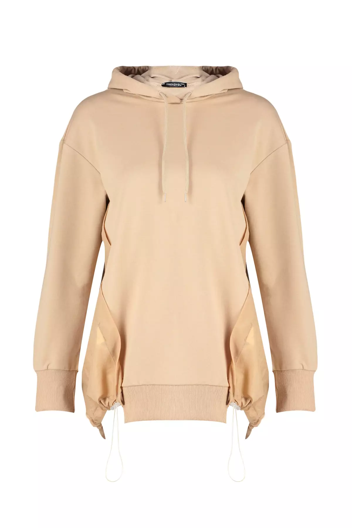 Trendyol Knit Hoodie with Back Detail