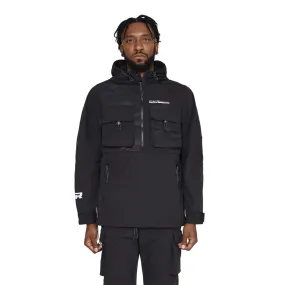 Utility Windbreaker Jacket - Black