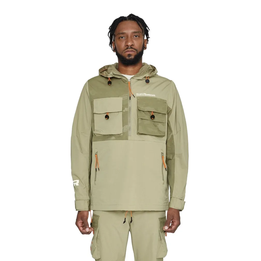 Utility Windbreaker Jacket - Earth