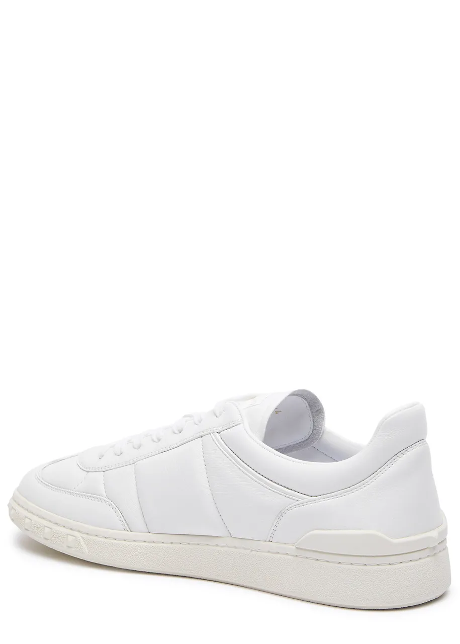 VALENTINO Upvillage padded leather sneakers -                         -                     -                