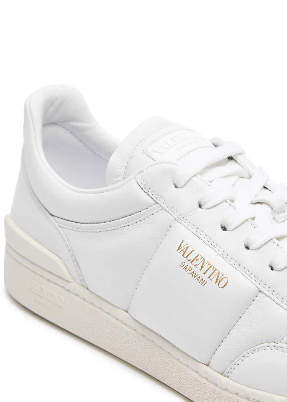 VALENTINO Upvillage padded leather sneakers -                         -                     -                