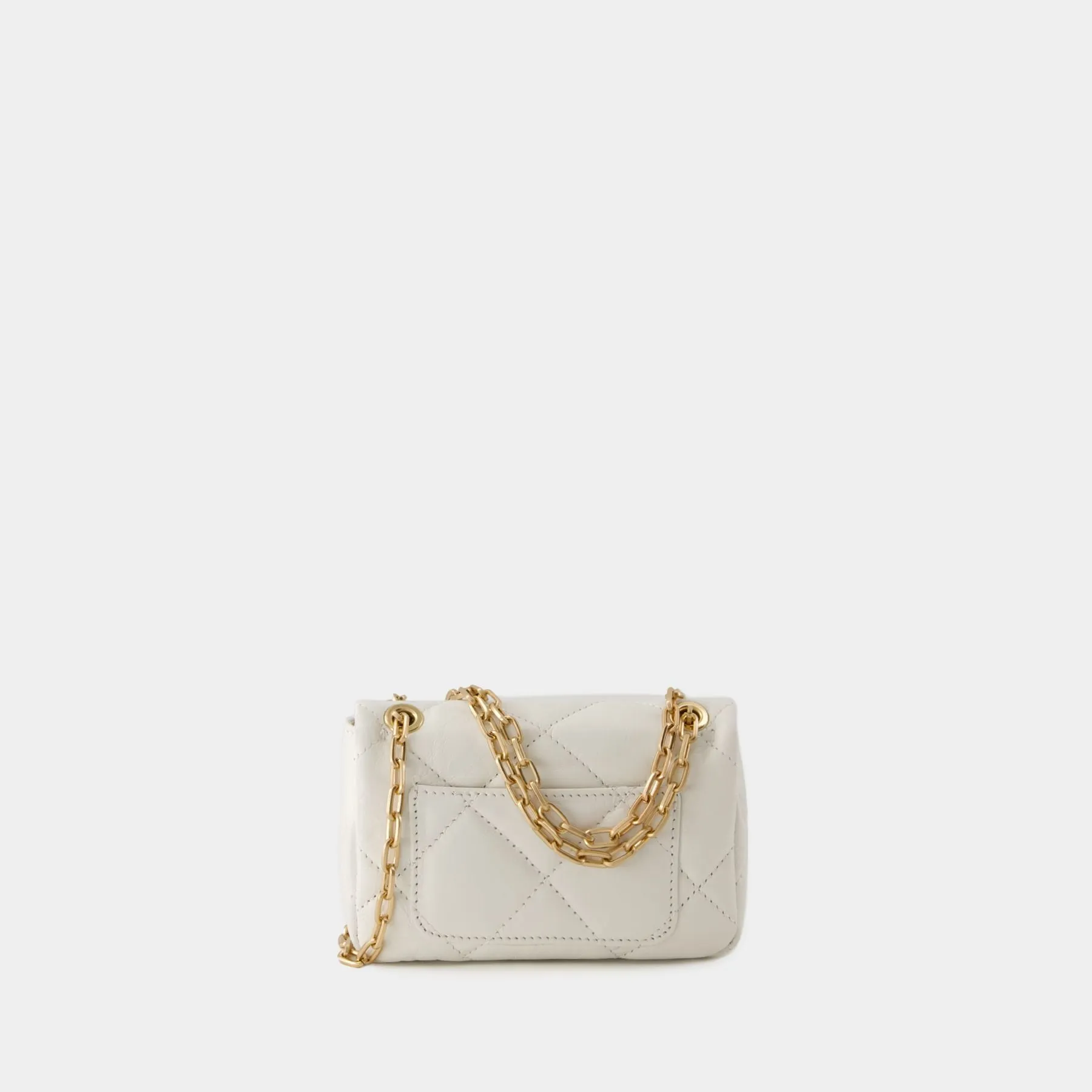 Vanessa Bruno  Nano Moon Crossbody - Vanessa Bruno - Leather - White