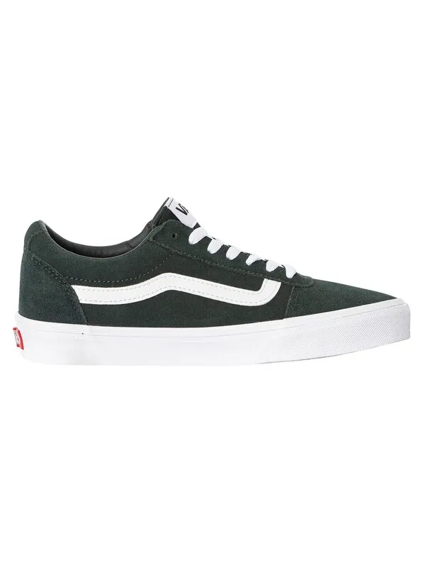 Vans Ward Suede Trainers - Dark Green