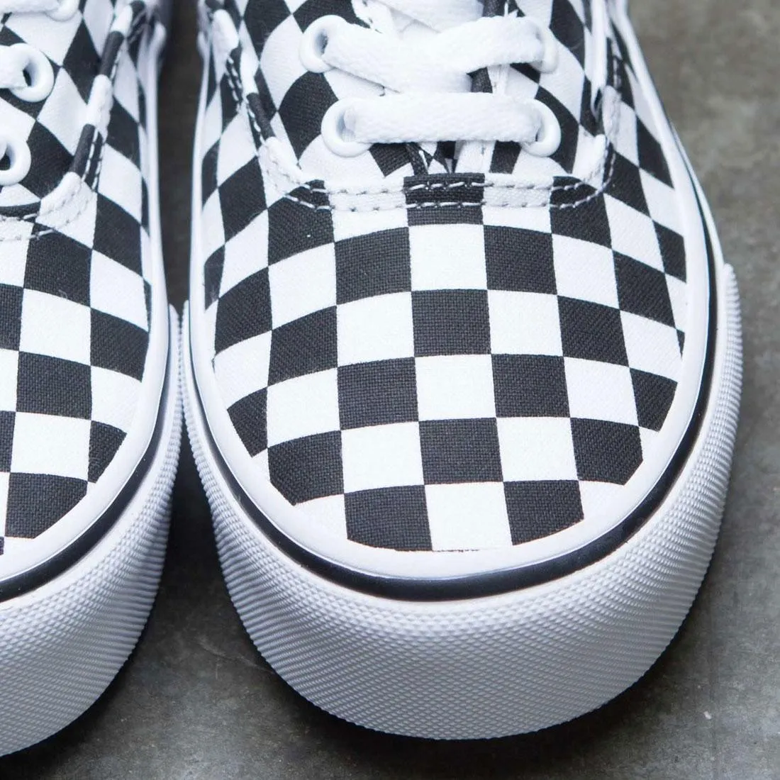 Vans Women Authentic Platform - Checkerboard (black / white)