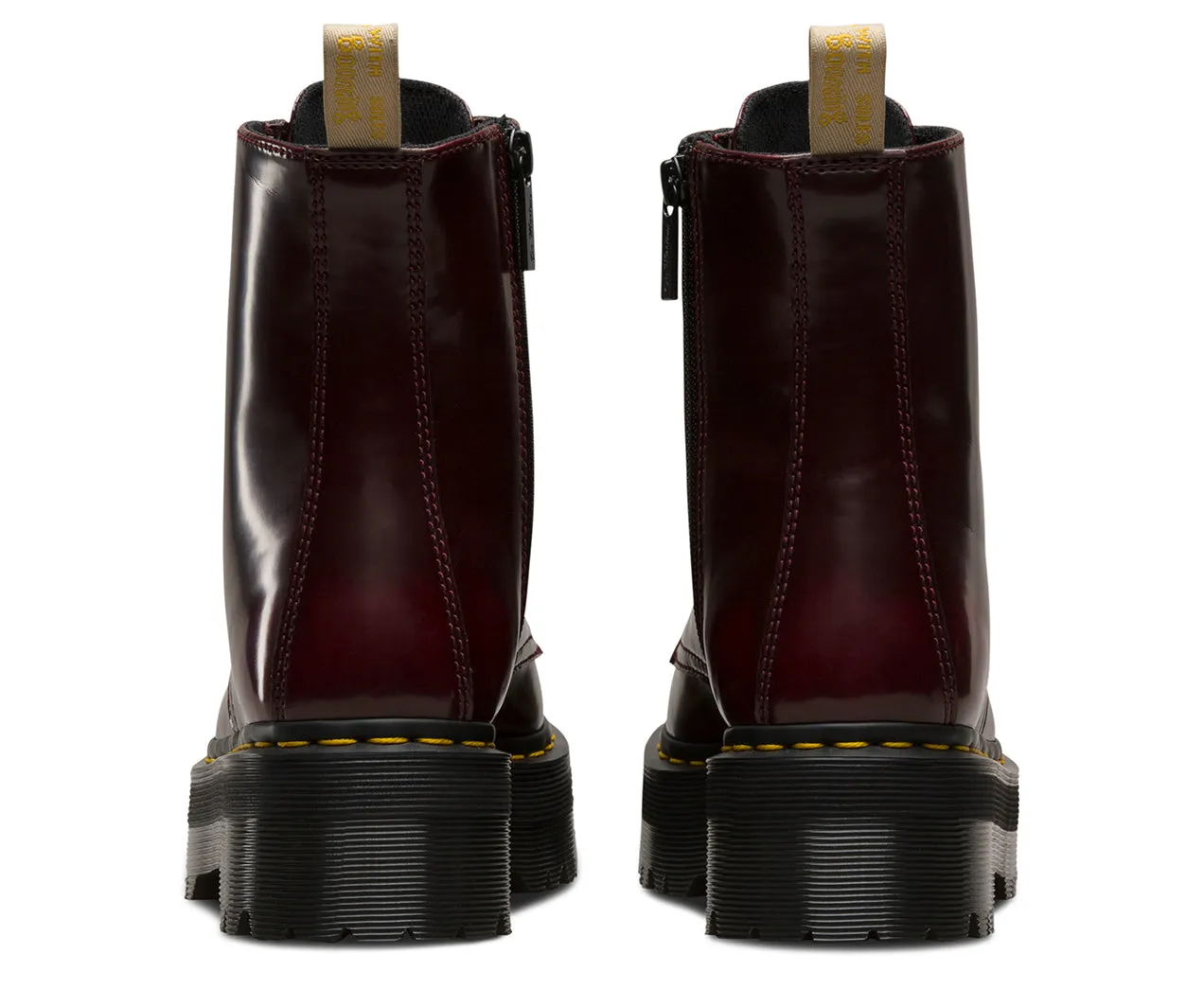 Vegan Jadon II in Cherry from Dr. Martens