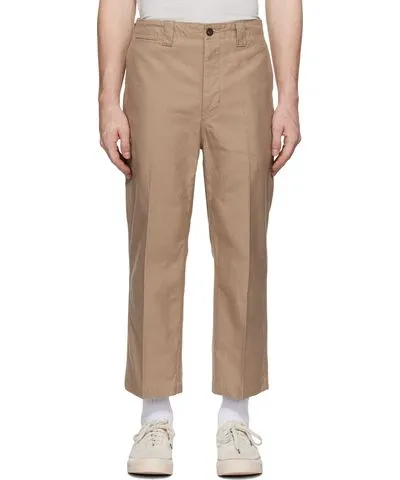 Visvim Beige Leaguers Chino Trousers