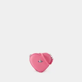 Vivienne Westwood  Mini Heart Crossbody - Vivienne Westwood - Leather - Pink