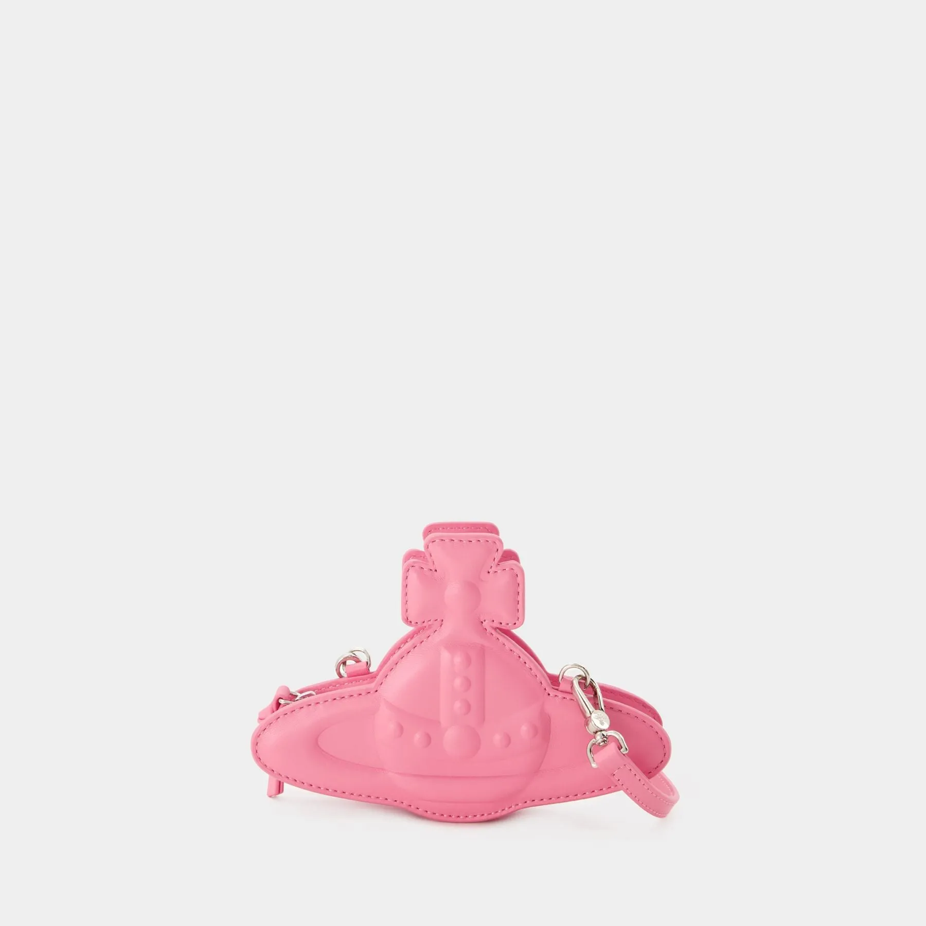 Vivienne Westwood  Nano Orb Crossbody - Vivienne Westwood - Leather - Pink