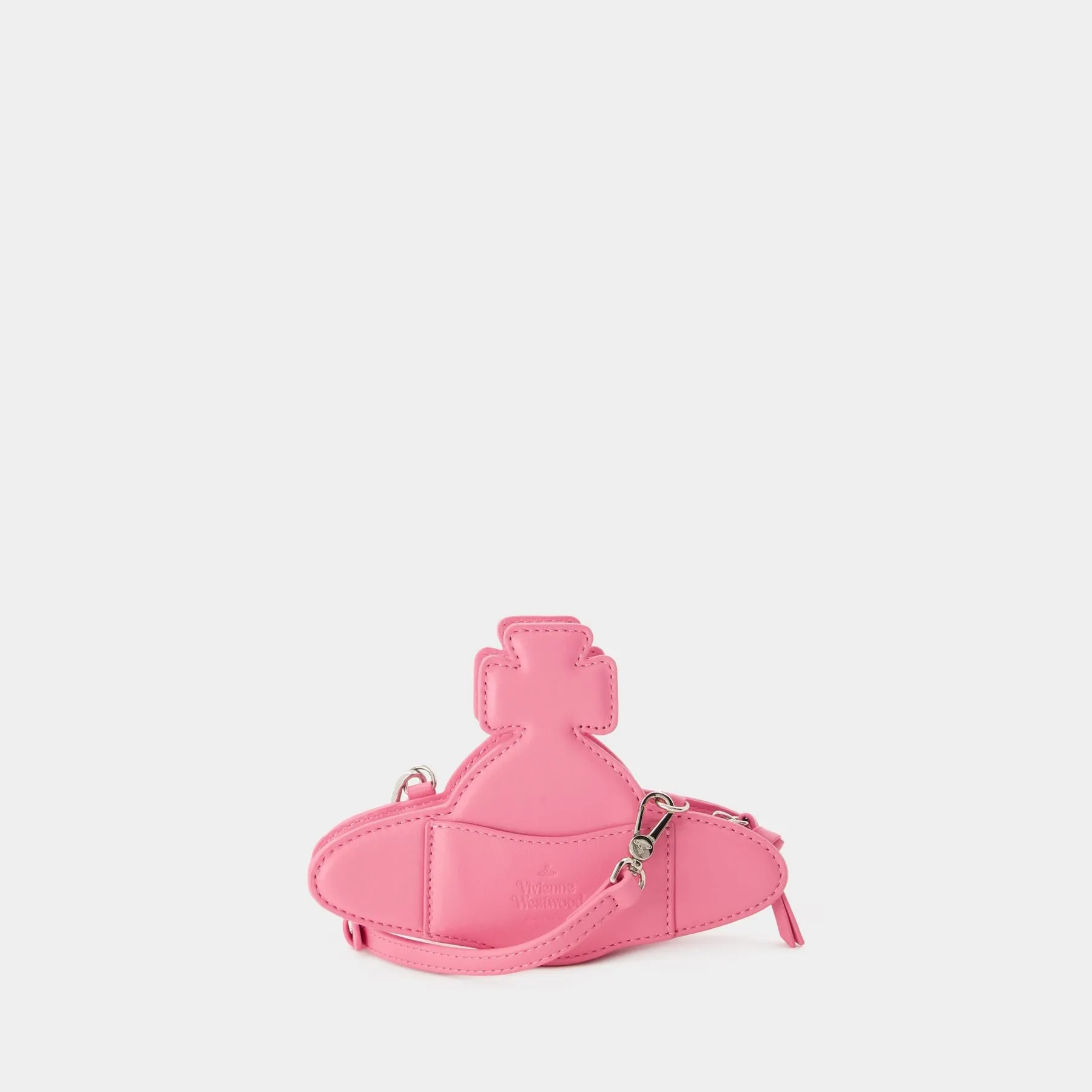 Vivienne Westwood  Nano Orb Crossbody - Vivienne Westwood - Leather - Pink