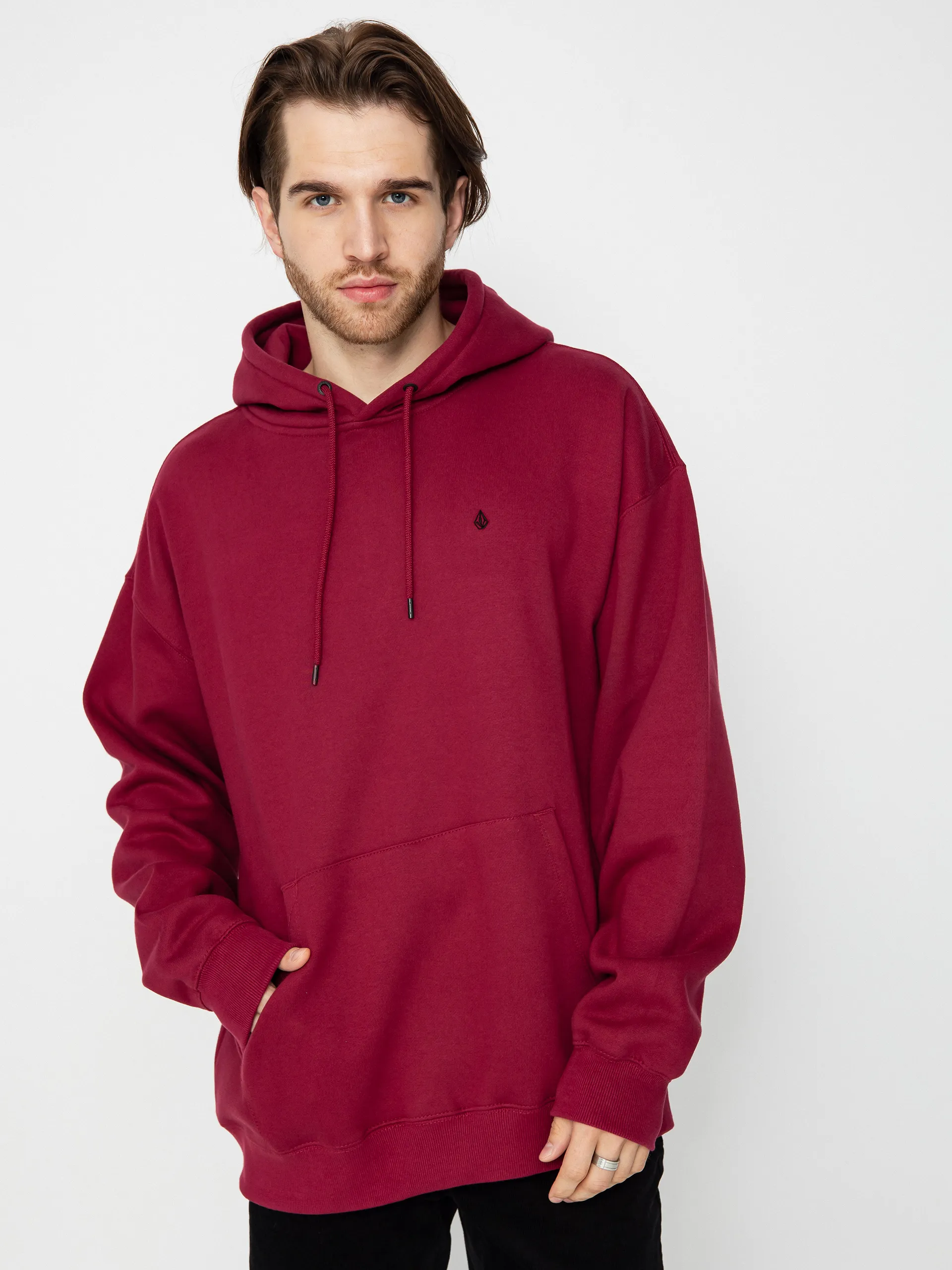 Volcom Single Stone HD Hoodie (wine)