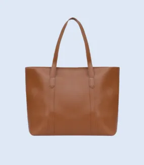 WB2725-TAN-Women Shoulder Bag