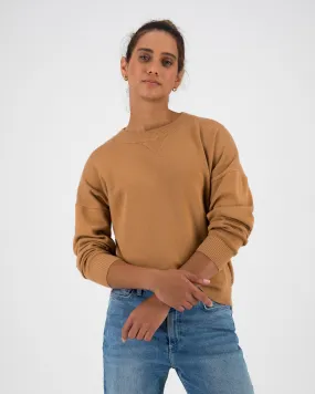 Women’s Charlotte Knit Pullover | Old Khaki